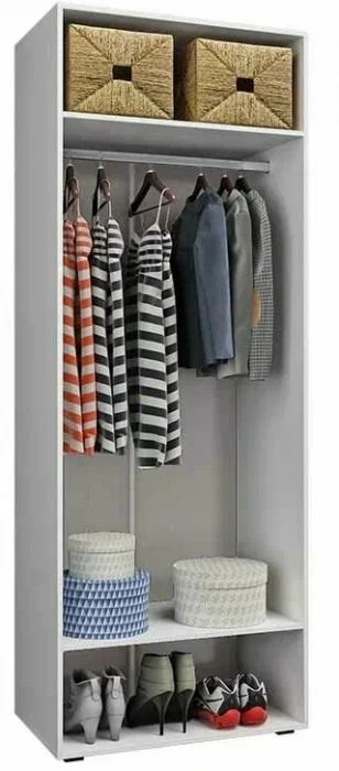 Нэнси New МДФ Шкаф 2-дверный 1000