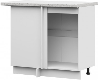 ШНУ 1000-М корпус шкаф нижний приставной б/ст белый