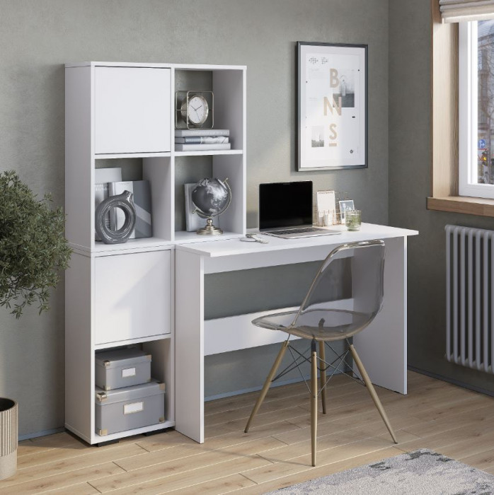 Стеллаж-полка "Берг" СП-04 белый