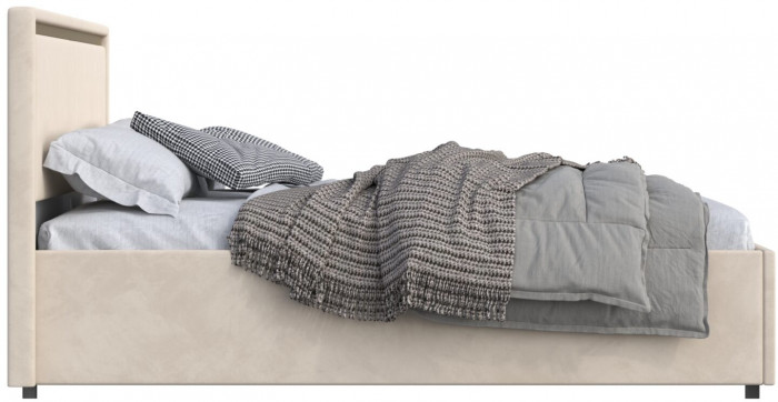 Кровать 160 с подъемным механизмом КРП-431-М-16, Микровелюр Zeekr-3