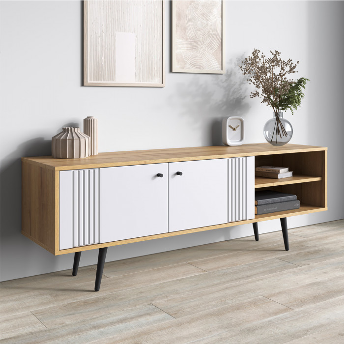 Тумба под ТВ 1500 с нишей Вега Саксония