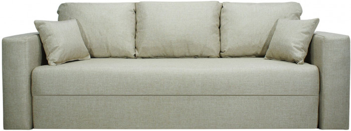 Диван-кровать Ливерпуль, 160х195, раскладной, еврокнижка, рогожка, бежевый