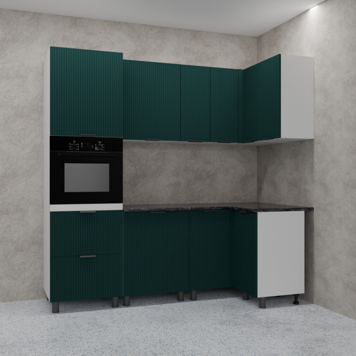 МК Аленушка ПД 600 Лотос Изумруд,скоба антрацит