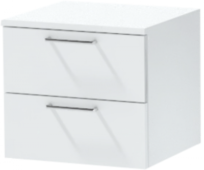 Тумба-6 прикроватная подвесная "Иннэс-7", Белый