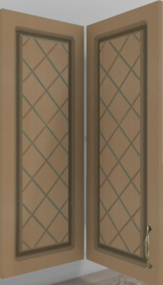 Ф-128 Модена (ШВУП 716) МДФ дуб кофе