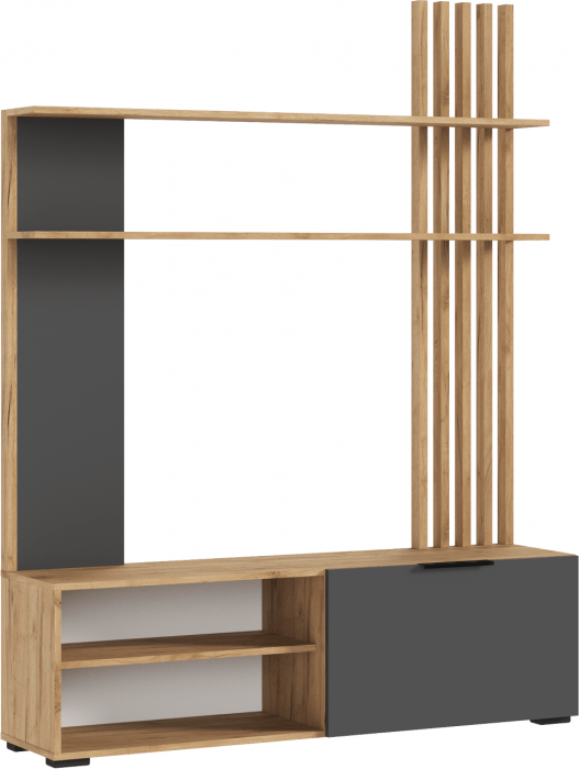 Роджина Гостиная (Крафт белый, Графит)