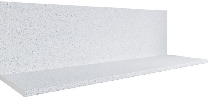 Кухонный гарнитур Марбл 1,6м Мрамор лайт/Мрамор дарк