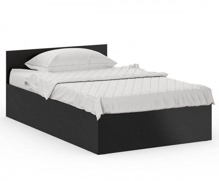 Кровать 1200 + угловой шкаф Стандарт, венге