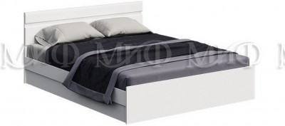Нэнси New МДФ Кровать 140 (Белый глянец)