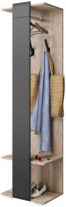 Прихожая Наоми. Комплект 1, графит