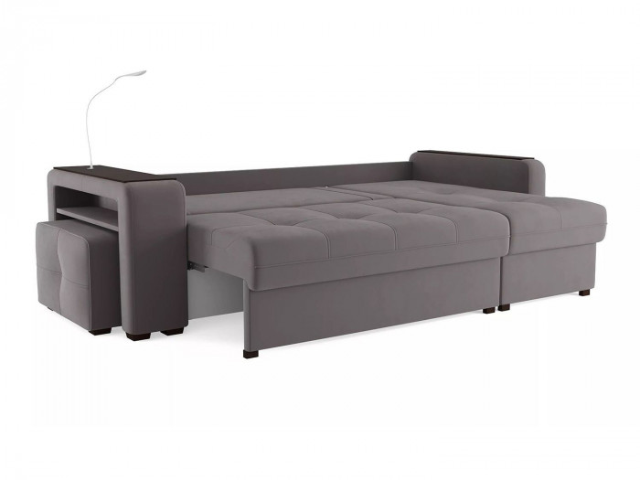 Диван угловой Smart 4 Б4-2Т-1Пф-Б3 Велюр Velutto 19