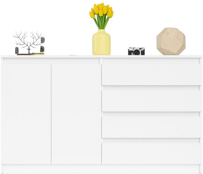 Мори Комод МК1600.1, цвет белый, ШхГхВ 160,4х41х94 см., НЕ универсальная сборка