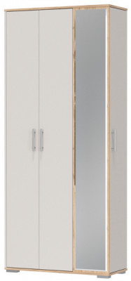 Прихожая 2-3421дкз/к.с Домино-мини, дуб крафт золотой/кашемир серый