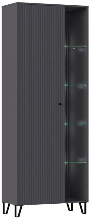 Модульная гостиная Оливия, композиция 3 (Графит, Графит Софт)