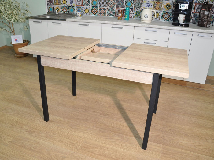 Обеденная группа Колорадо / Стул Х 4 шт. / Дуб Сонома/черный / бид 15