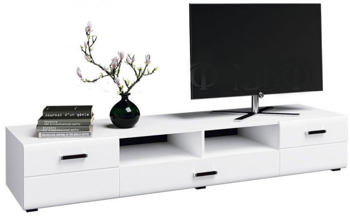 Гостиная Нэнси NEW МДФ Вариант №1 (Белый глянец, Венге)