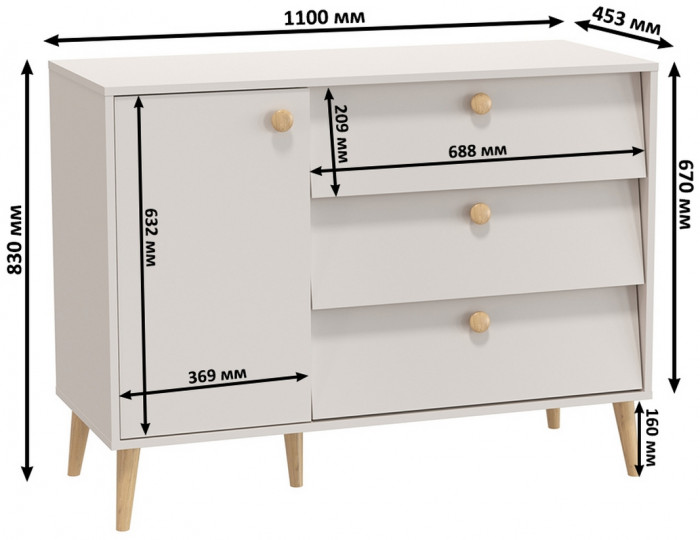 Афина Спальня 37-1600, цвет кашемир серый, сп.м. 1600х2000 мм., б/м, основание есть - фанера