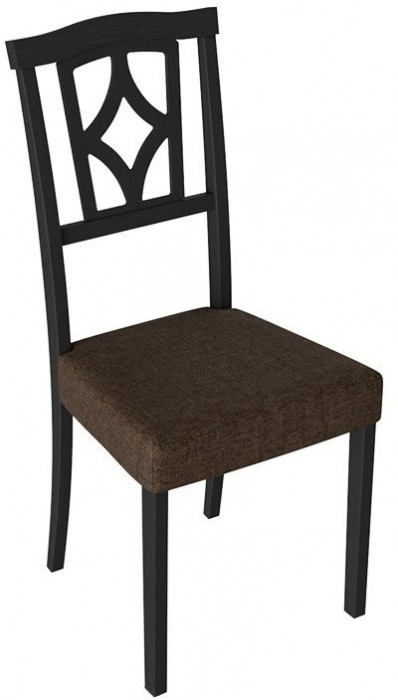 Сити 3 Стул (Орех темный/тк №108)
