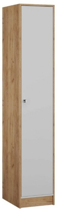 Модульная Прихожая Ямайка, композиция 3, крафт золотой/белый