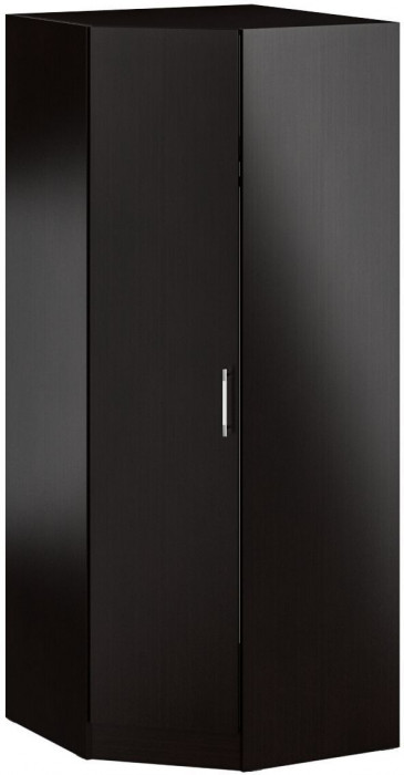 Кровать с ящиками 1600 + Шкаф угловой Стандарт, цвет венге, ШхГхВ 163,5х203,5х70 + 81,2х81,2х200 см., сп.м. 1600х2000 мм., без матраса, основание есть