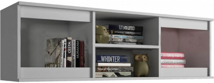 Модульная детская Челси, композиция 1 (Белый глянец, Дуб Сонома)