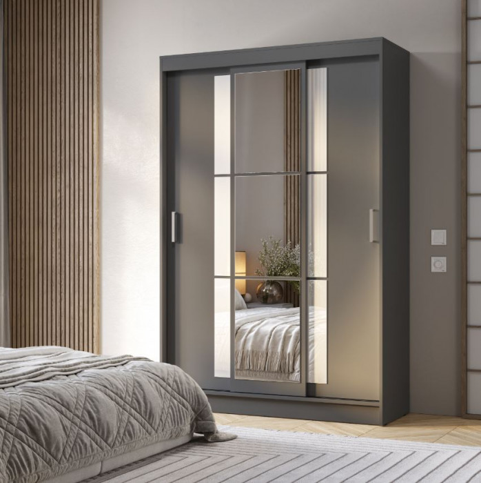 Шкаф-купе "Денвер" ШКК-03 графит