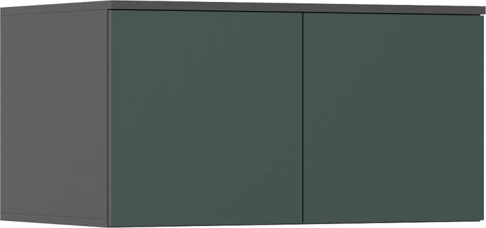 Норд Прихожая, композиция №2, Графит/Изумрудный