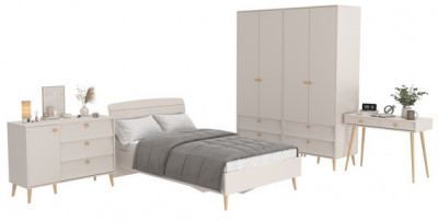 Афина Спальня 19-1200, кашемир серый