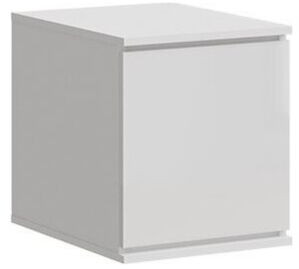 Челси Антресоль к пеналу (450), Белый/Белый глянец холодный