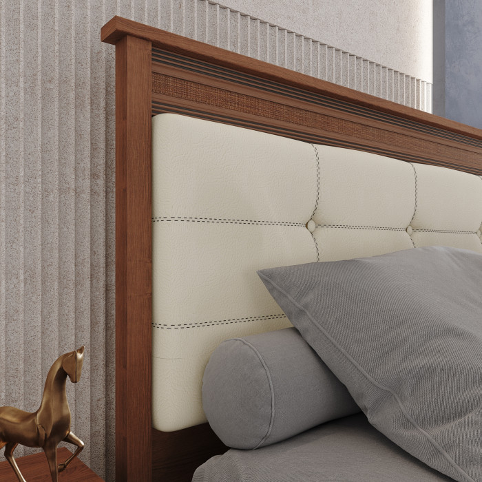 Модульная спальня Ливорно, набор 2, Орех донской