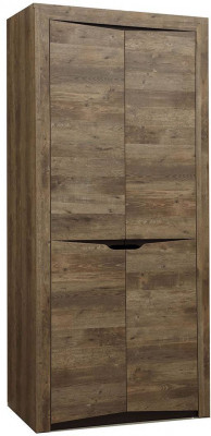 33.18 Лючия шкаф для одежды кейптаун/венге