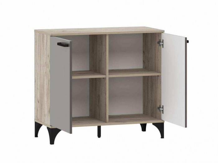 НМ 013.78 Марсель тумба Дуб Крафт серый/Софт графит