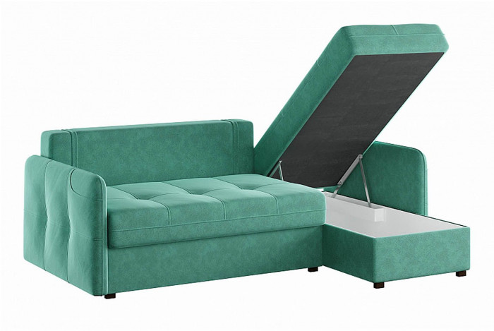 Диван-кровать угловой SMART 1 2Т-1Пф Кашемир 672