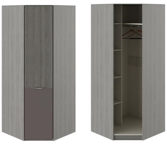 Либерти СМ-297.07.033 Шкаф угловой с 1 дверью с ЛКП