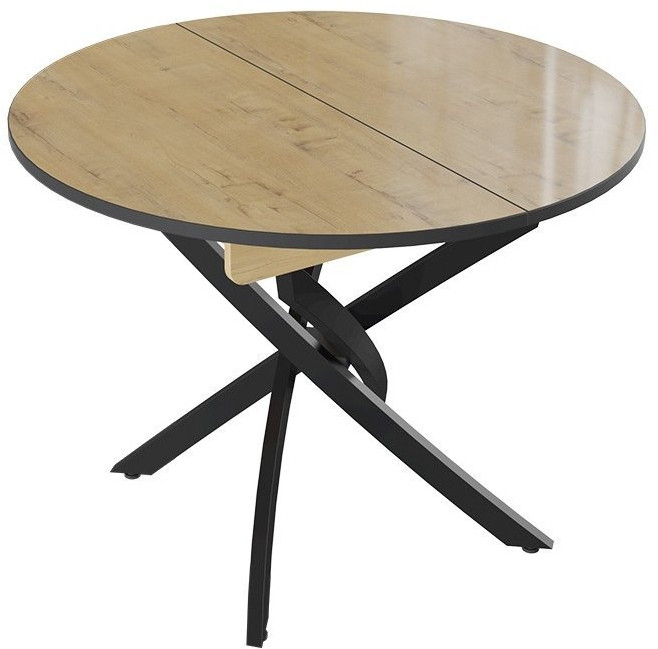 Diamond Стол обеденный тип 3 (Белый муар/Белый глянец)