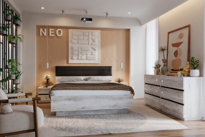 Спальня Neo. Комплект 2, Дуб шавиниган