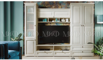 Модульная гостиная Престиж-1, композиция 3 (Сандал светлый)