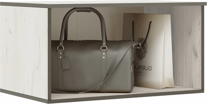 Норд Прихожая, композиция №2, Дуб крафт белый/Дуб крафт белый