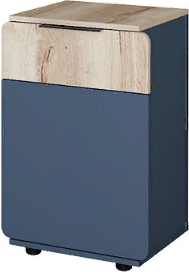 Дельта Лофт 24.01 Тумба с ящиком (Белый)