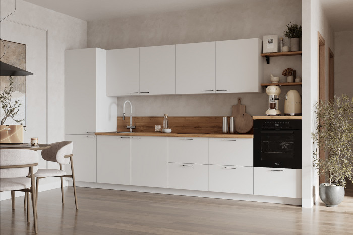 КГ ШН2Я 450 + внутр.ящ 450 Белый (эмаль)/Белый гладкий Арника РМ