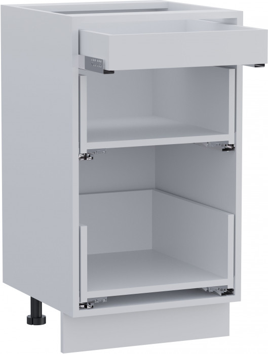 КГ ШН2Я 450 + внутр.ящ 450 Белый (эмаль)/Белый гладкий Арника РМ