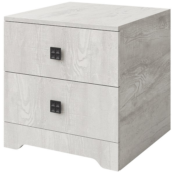 Модульная спальная комната "Атланта" - Бетон пайн светлый