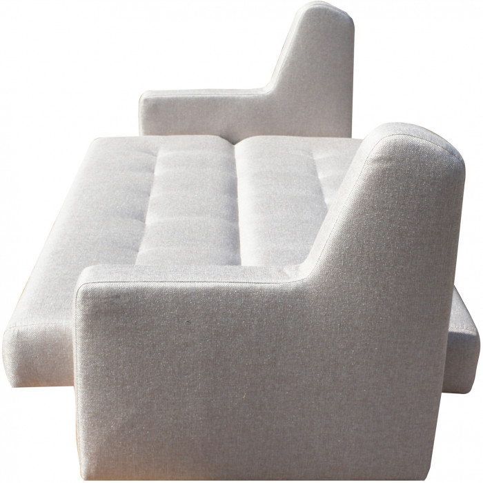 Диван СЕНАТОР 120 бежевый ППУ